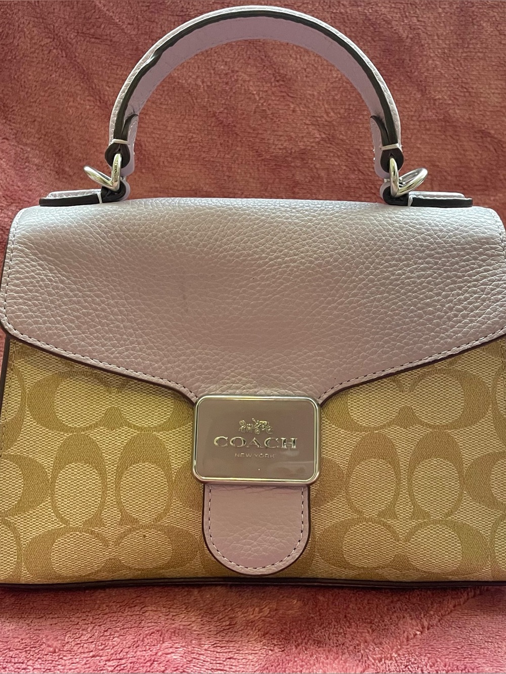 Coach Pepper Satchel in Signature Canvas